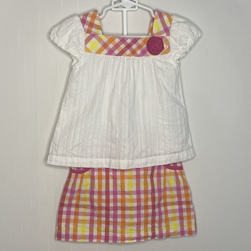 Healthtex 2 Piece Girls Skort Outfit Size 24M